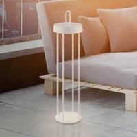JUST LIGHT. GmbH JUST LIGHT. LED table lamp Anselm grey-beige 50cm iron