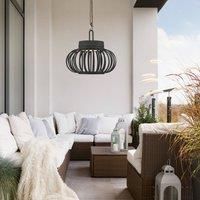 JUST LIGHT. GmbH JUST LIGHT. Akuba rechargeable LED table lamp black 22 cm bamboo