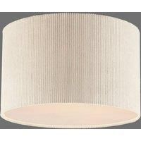 JUST LIGHT. Green Duro ceiling light, textile, beige