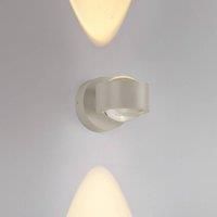 JUST LIGHT. GmbH JUST LIGHT. Chia LED rechargeable wall light, sand, iron, 3,000 K