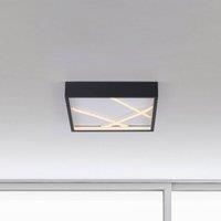 JUST LIGHT. GmbH JUST LIGHT. Mikado LED ceiling light, 30 x 30 cm, black