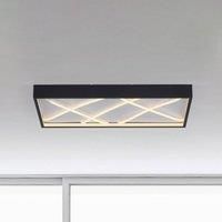 JUST LIGHT. GmbH JUST LIGHT. Mikado LED ceiling light, 60 x 30 cm, black