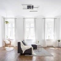 Paul Neuhaus Ceiling lamp black incl. LED and dimmer 2 lights - Amanda