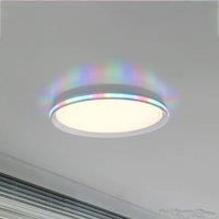 JUST LIGHT. Galactica remote control LED ceiling lamp RGB/CCT