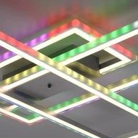 JUST LIGHT. LED ceiling light Felix60, 105x71cm