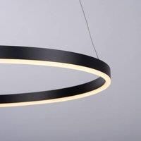 JUST LIGHT. Ritus LED pendant light, 58.5cm, anthracite