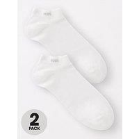 BOSS Men/'s 2P AS uni CC Ankle Socks, New-White100, 40-46 (Pack of 2)