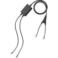 Sennheiser 504103 CEHS-CI 01 Dual RJ-11 1m Electronic Hook Switch Cable - Black