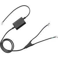 Sennheiser CEHS-AV 03 Male to Male 1m Length 2xRJ-11 to Avaya Adapter - Black
