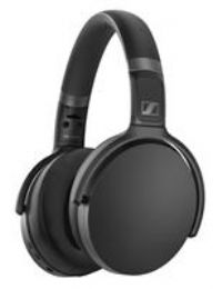 Sennheiser HD 450BT Wireless Headphones, with active noise cancellation, White