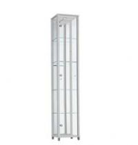 Argos Home 1 Door Glass Display Cabinet - Silver