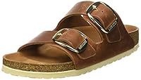 Birkenstock Women's Arizona Big Buckle Open Toe Sandals, Brown (Antique Brown), 5.5 UK (39 EU)