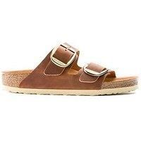 Birkenstock Arizona Big Buckle Mules/Clogs Women Brown - 7.5 - Mules Shoes