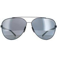 Porsche Design Sunglasses P8682 C Matte Black Dark Grey