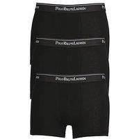 Polo Ralph Lauren 3 Pack Of Core Trunks  Black