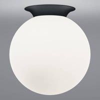HELL Blob ceiling light, opal glass globe, 30 cm