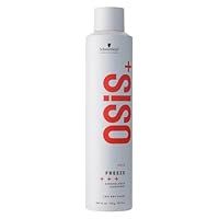 Schwarzkopf Professional OSiS Freeze Hairspray Long Lasting Brushable Finish Without Flaking Anti Humidity Heat Protection Strong Hold 300 ml