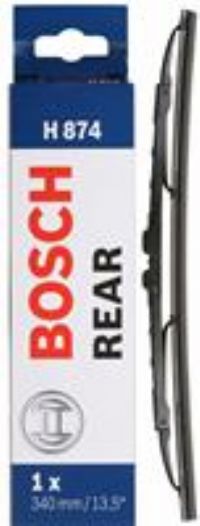 Bosch Wiper Blade Rear H874, Length: 340mm – Rear Wiper Blade