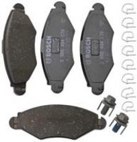 Bosch BP376 Brake Pads - Front Axle - ECE-R90 Certified - 1 Set of 4 Pads
