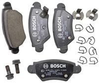 Bosch BP246 Brake Pads - Rear Axle - ECE-R90 Certified - 1 Set of 4 Pads