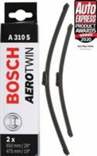 Bosch Aerotwin Flat Blade 650/475 A310S Front Windscreen Wiper Blades Pair Set