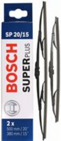 Bosch Wiper Blade Super Plus SP20/15, Length: 500mm/380mm £ set of front wiper blades