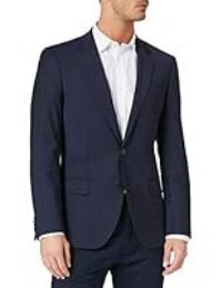 HUGO Men/'s HenryM204X 10217983 01 Blazer, Blue Dark Blue, 36