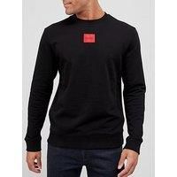 HUGO Men/'s Sweater, Modern, Black, XXL