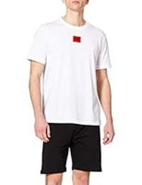 HUGO Men/'s Diragolino212 T-Shirt, White100, XS