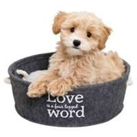 Trixie Lian Dog Bed Puppy Insulating Dirt Resistant Cat Basket Pet Cushion 37cm