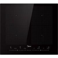 Midea MIH742F558K2 59cm 4 Burners Induction Hob Black