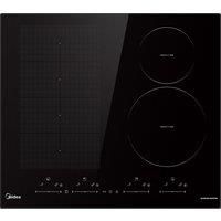 Midea MIH742F558K1 52cm 4 Burners Induction Hob Black