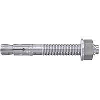 Fischer 523139 FXA Through Bolt Wall Anchor 12/30 x 124 mm, Zinc Plated, Set of 20 Pieces