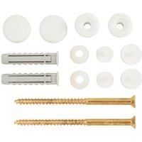 Fischer WB10 WC & Bidet Fixing Kit 14 Piece Set (878VC)