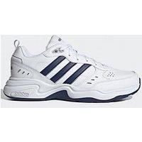 adidas Strutter Mens Trainers White/Blue EG2654 Mens Casual Sports Trainers