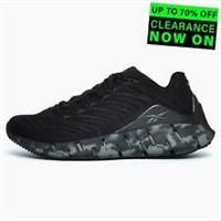 Reebok Zig Kinetica Junior Boy Casual Running Shoe Fitness Trainers Black UK 4.5