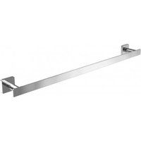 Villeroy & Boch Elements - Striking Towel Rail Bathroom Wall Mounted Towel Rail Brass Bath Towel Rail Square Length 645 mm Chrome