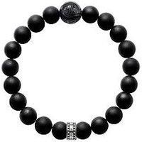 Bracelet Thomas Sabo Man A1085-023-11-L Silver Black