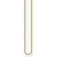 Thomas Sabo KE1106-413-12 Women's Necklace 925 Silver Partially Gold-Plated 80 Gold