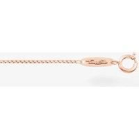 Thomas Sabo Unisex-Necklace 925 Sterling Silver 18K Rose Gold Plating Length From 38 To 42 Cm Ke1106-415-12-L42V