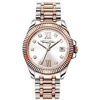 Thomas Sabo Women's Watch Divine Rose Gold Silver Analogue Quartz