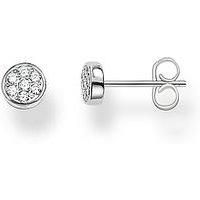 Thomas Sabo Sterling Silver Thomas Sabo Sparkling Circles Earrings H1848-051-14