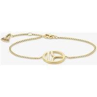 THOMAS SABO Gold Plated Scarab Symbol Bracelet A152741411L19.5V
