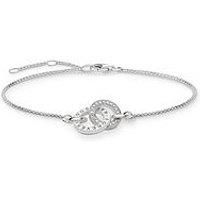Thomas Sabo Bracelet"Together Forever" Zirconia of Adjustable Length 16.5-19.5cm