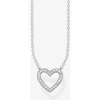 Thomas Sabo "Heart Zirconia Necklace of Length 45cm
