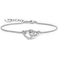 THOMAS SABO Women  Silver    Link Bracelet A1648-051-14-L19v