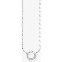 THOMAS SABO KE1650-051-14-L45v Women's Necklace Circle Small 925 Sterling Silver Length 40-45 cm