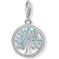 Thomas Sabo Women's Charm Pendant Tree of Love 925 Sterling Silver 1469-041-17