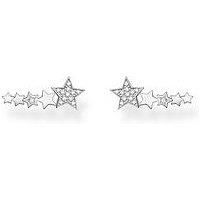 Thomas Sabo Women Stud Earrings Ear Climber Stars 925 Sterling Silver H2159-051-14