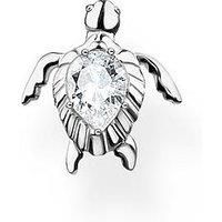 THOMAS SABO Women Single ear stud turtle silver 925 Sterling Silver H2235-051-14
